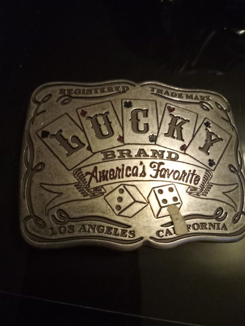 Silver BELT BUCKEL