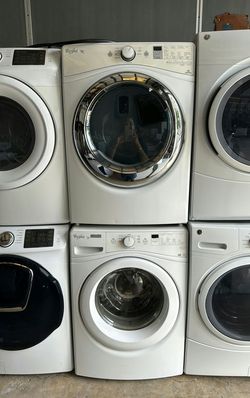 Whirlpool Front Load Set - Large Capacity Sensor Dry