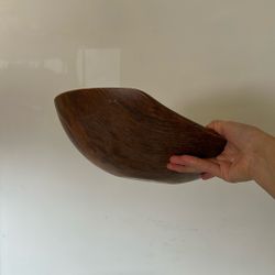 Wooden Fruit Bowl 