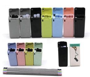 **Brand New In Box** reusable straws with case