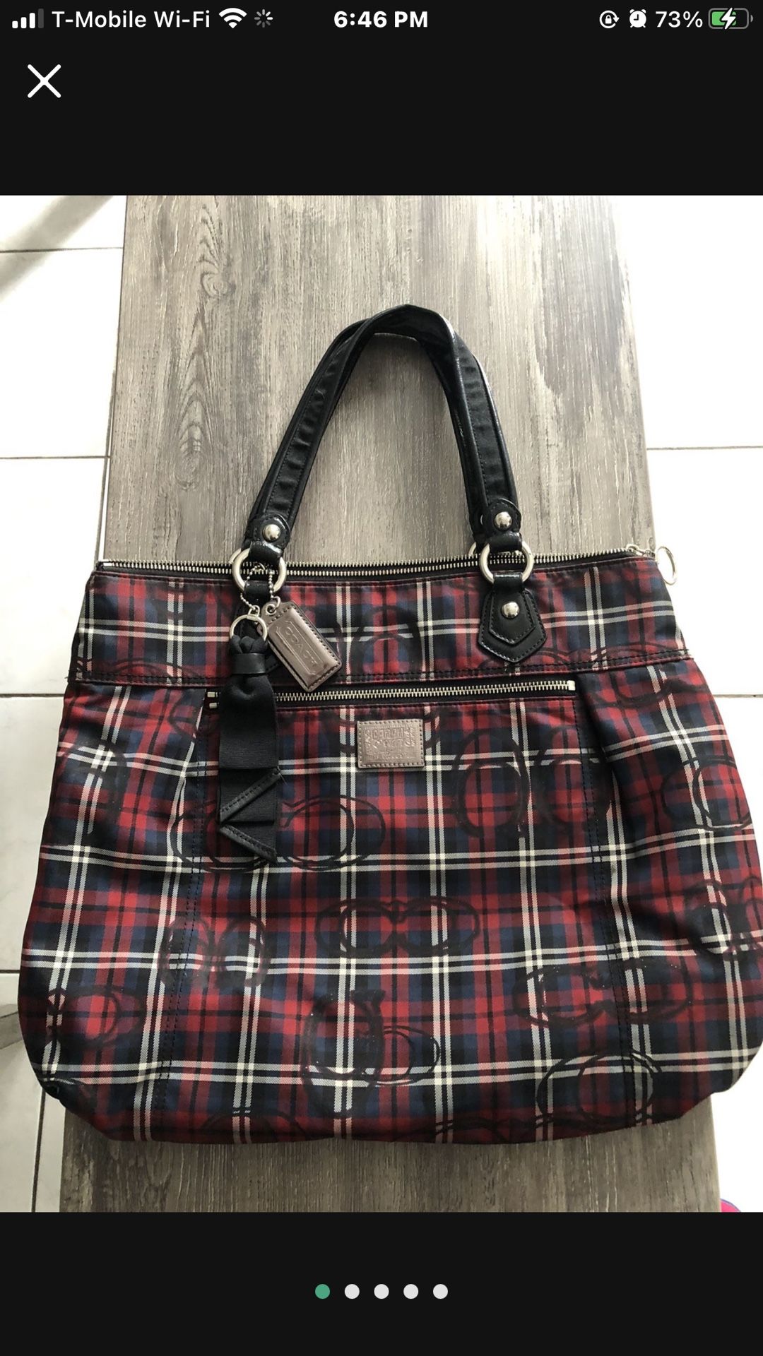 Authentic Coach Poppy Hard To Find Bag