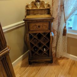 Small Wine Rack With Draw