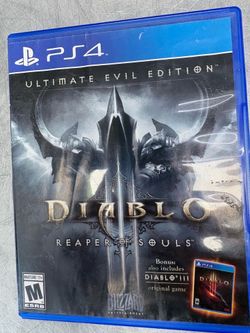 PS4: DIABLO Reaper of Souls