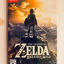 Switch Zelda Breath of The Wild