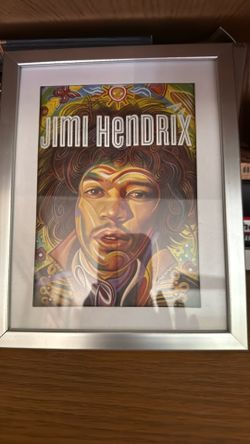 Jimi Hendrix Framed Picture