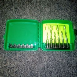 Greenlee Drill/Tap/Countersink drill Bit Set