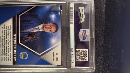 Stephen curry collectors card
