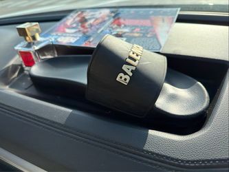 Balenciaga Black Slide Sandal