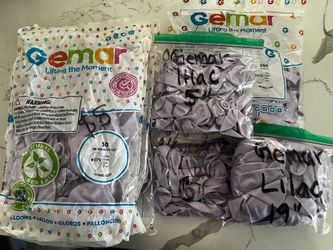 New and used balloon bags