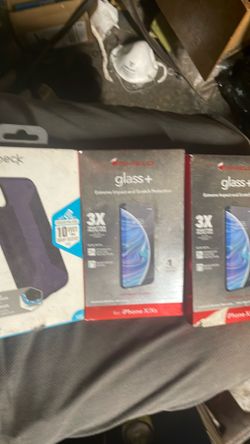 IPHONE PRTECTIVE GLASS AND CASE