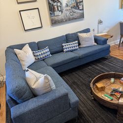 Awesome Sectional Couch! Plus Pillows! From All Modern - Sofa/Couch/Sectional