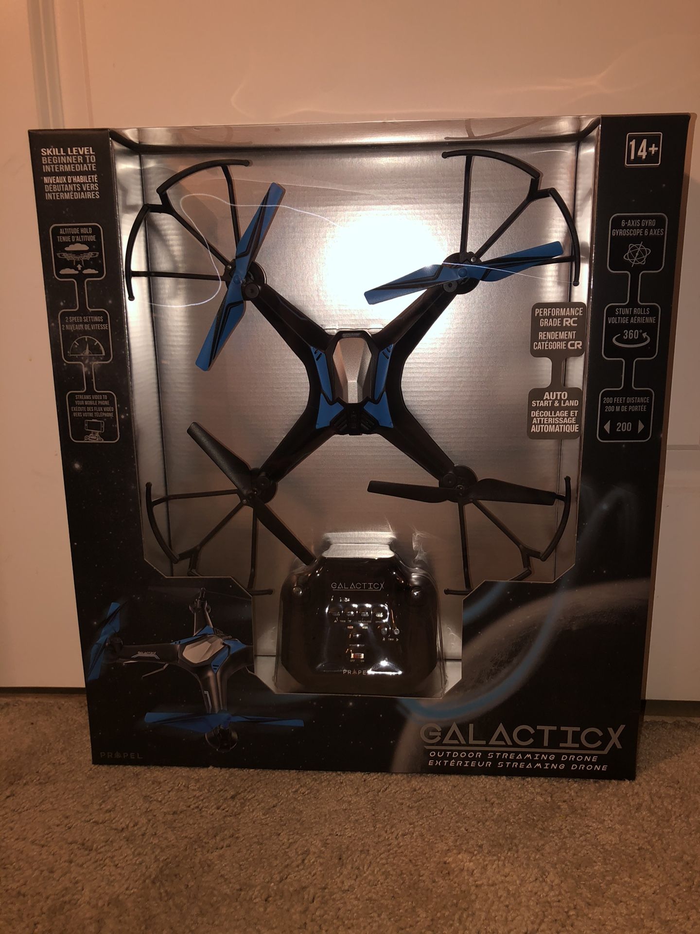 Galactic X outdoor streaming drone