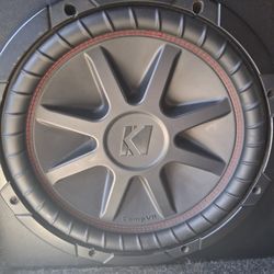 12" Subwoofer And Amp Like New