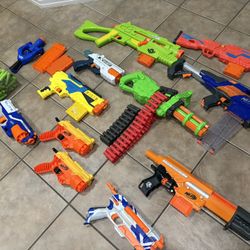 Nerf Gun Lot