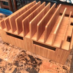 Bamboo Charging Station