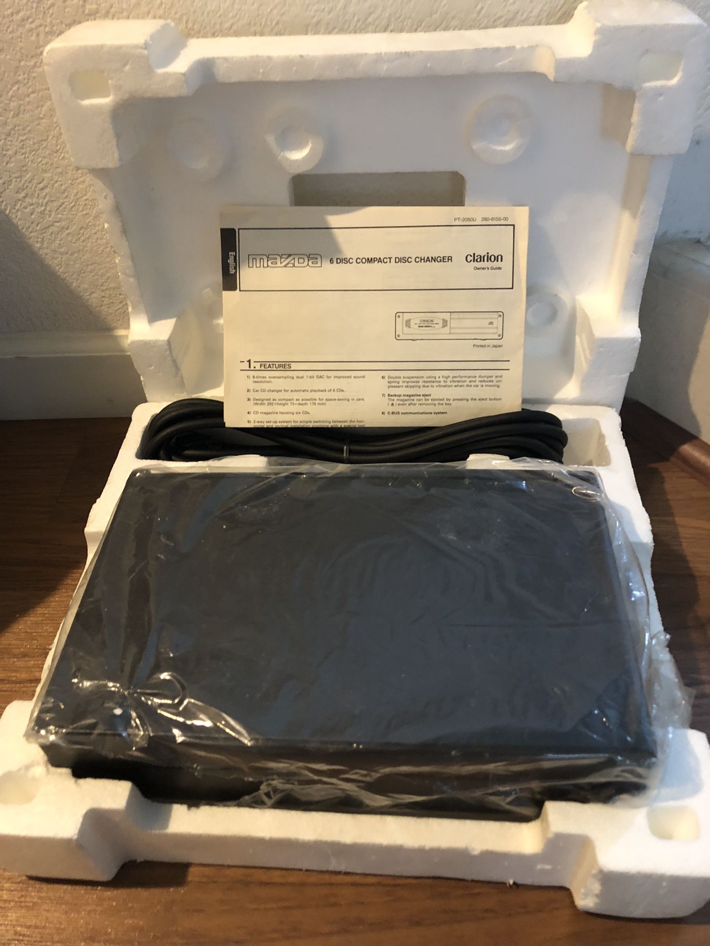 Mazda 6 Disc Compact Changer