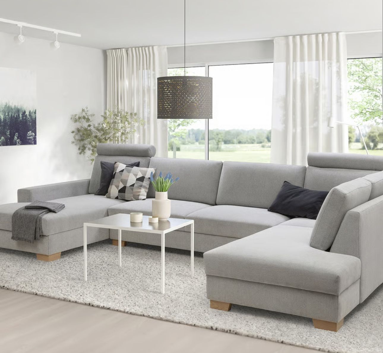 U-Shaped Couch Sectional