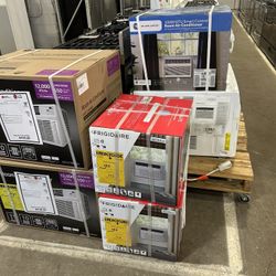 Window Air Conditioners Different Size BTUs