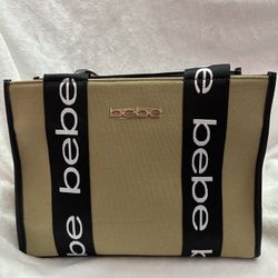 Black BEBE Tote Shoulder Bag