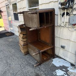 Antique Desk - Oak Wood “as-is”