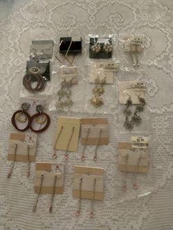 NEW EARRINGS AT $2.50 EACH