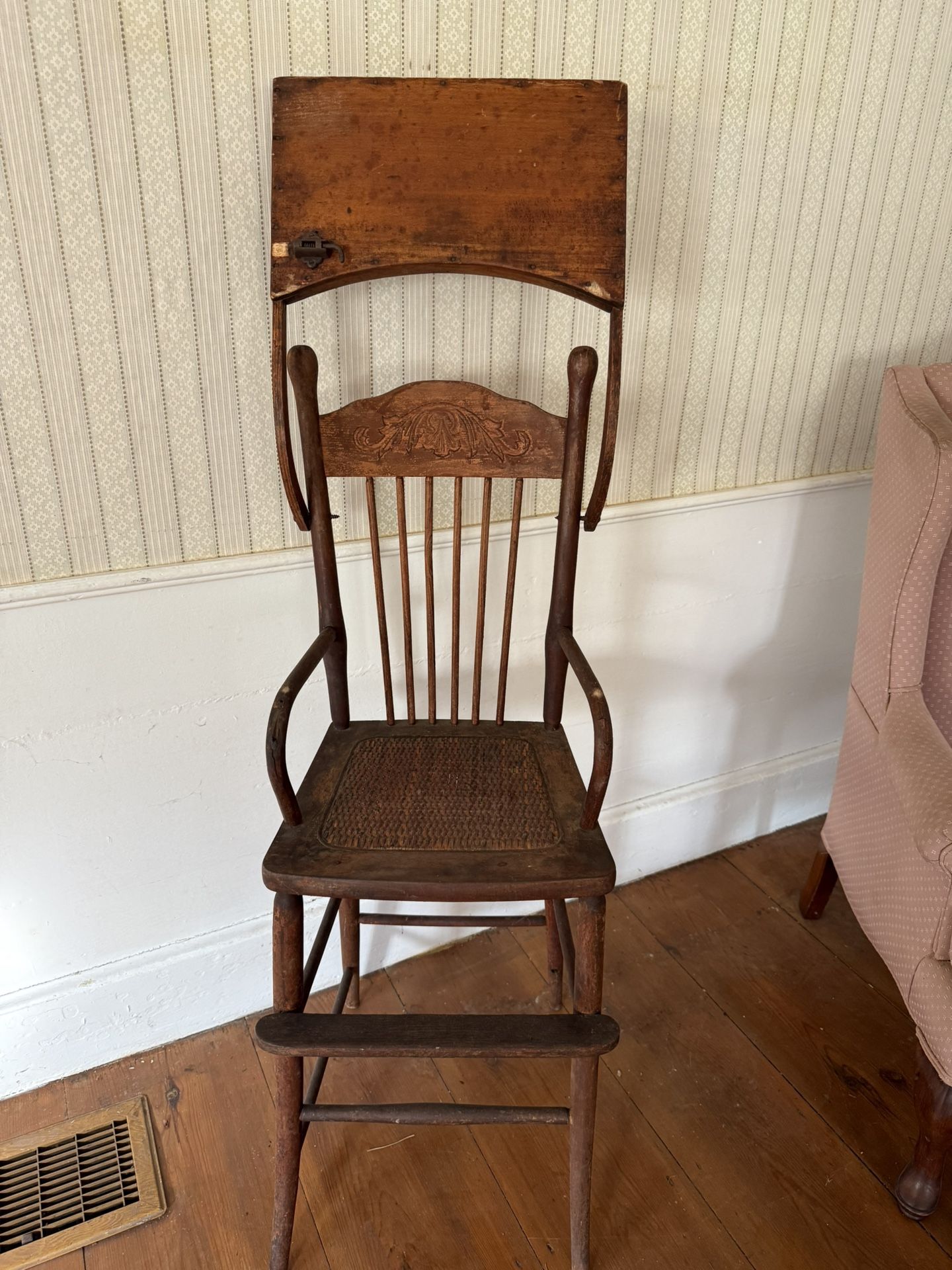 Antique high chair