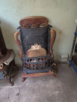 Antique Gas Parlor heater