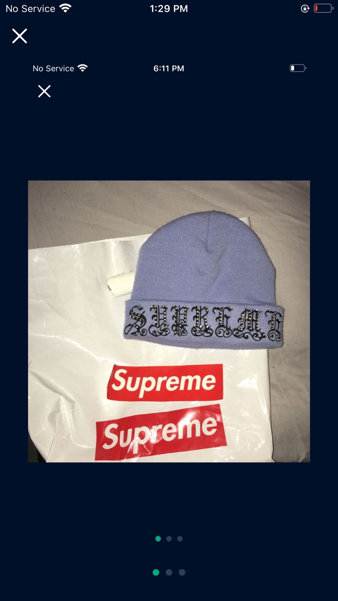 Supreme Beanie Brand New With Tags Never Worn 2021 
