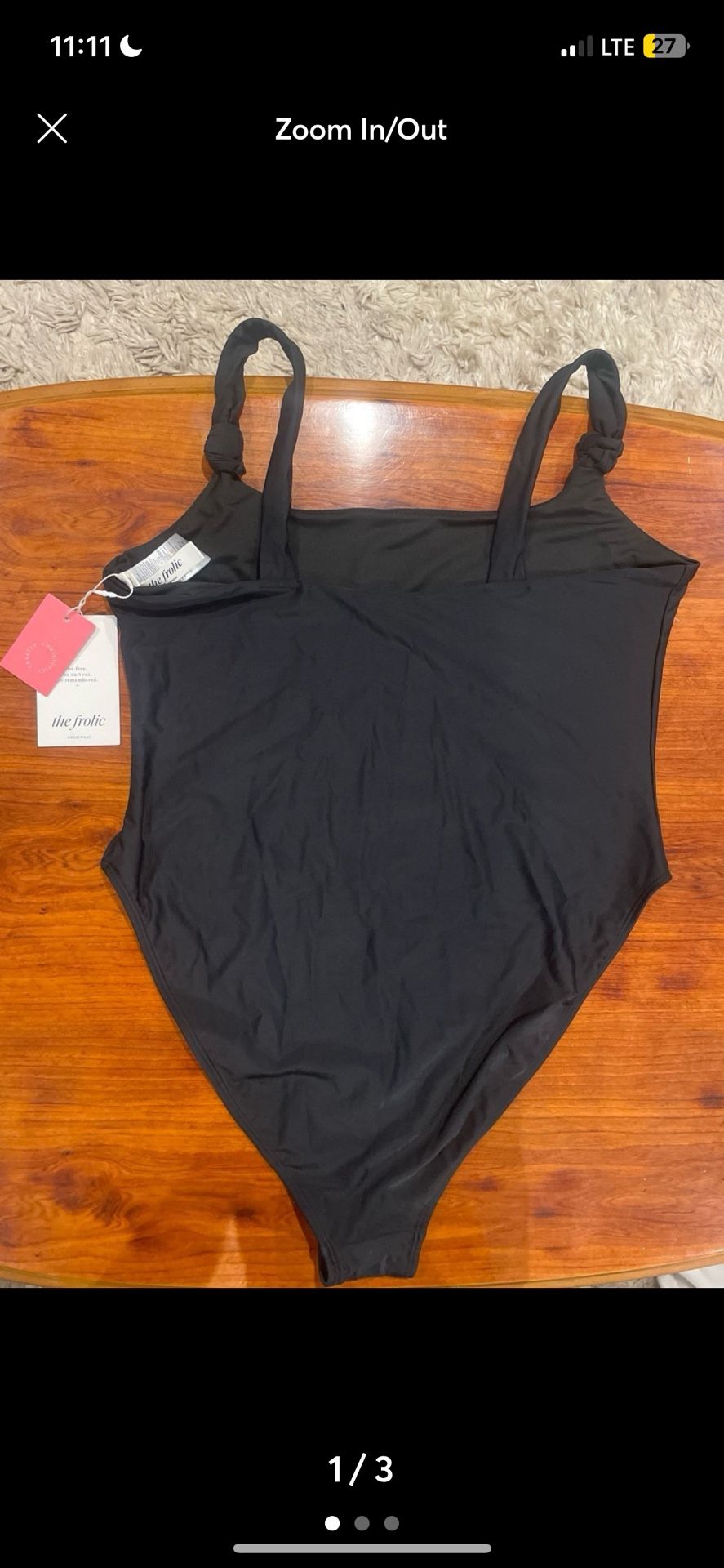 NWT The Frolic Women’s Swimwear Bathing Swimsuit US 12