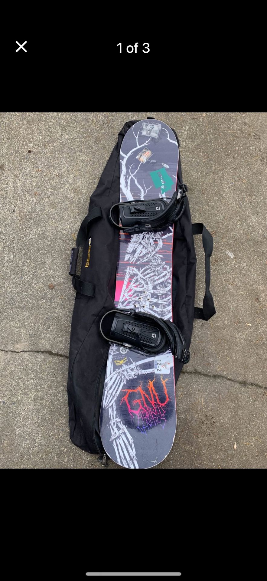 Gnu Altered Genetics Snowboard