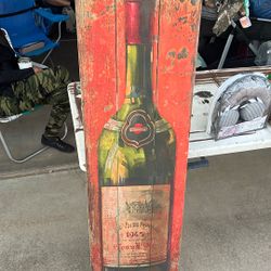 Wooden Wine Glass Paintings 