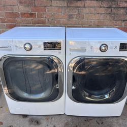 Extra Large Jumbo ➡️Electric Washer&Gas  Dryer  Set lavadora&Secadora de Gas ⬅️ Super Grandes Jumbo 