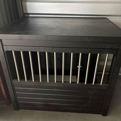 Furniture dog kennel