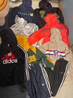 Boys size 8 lot hoodie and pants