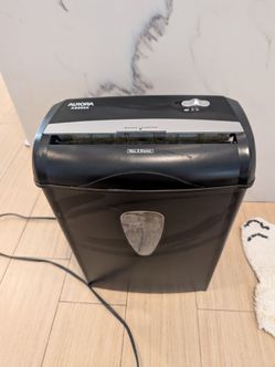 AURORA PAPER ABD CREDIT CARD SHREDDER