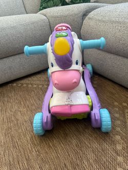 Unicorn ride on toy