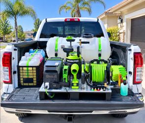 Carwash Equipment Complete skid! Detailing mobile set up Equipo de carwash