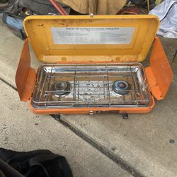 Vintage propane, camping stove