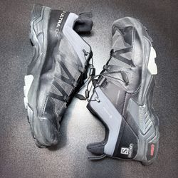 Salomon X ULTRA 4 WIDE GORE-TEX Hiking easy on sneakers gray size 12 utility