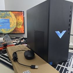 Gaming pc hp victus 15L Intel i3-12100f, gtx 1660 super, 16 gb ram, ssd, wifi, keyboard and mouse 