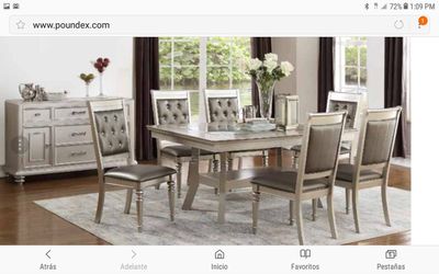 7pcs dinning set brand new $598,00