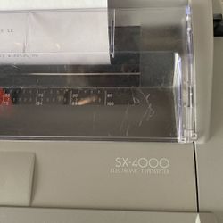 Brother SX-4000 Electronic Typewriter 