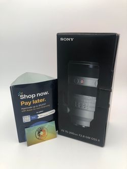Sony FE 70-200mm F2.8 GMII Lens (Preowned)