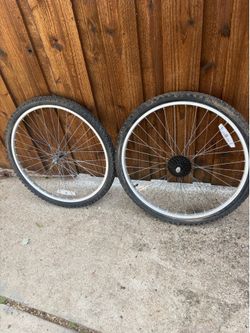 26” Bicycle Rims and Tires