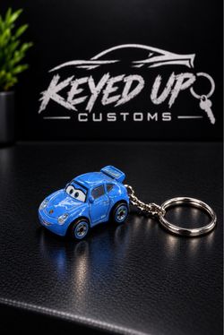 Miniature Race Car Keychain — Independently Modified