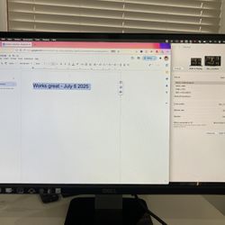 Monitor - Dell S2240M w/ power and VGA cables