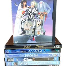 DVD Lot Of 10: Will Be Cleaned And Buffed Before You Buy