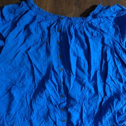 Blue Button Shirt