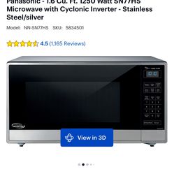 Panasonic Microwave “The Genius Sensor” 1250W