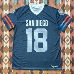 San Diego FC MLS Soccer Jersey SDFC 2026 Giveaway Unisex Adult XL 2026